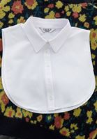 Bayan Beyaz Gömlek Yaka