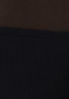 Bayan Siyah Asimetrik Yaka Bluz