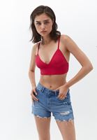 Bayan Pembe İnce Askılı Büstiyer