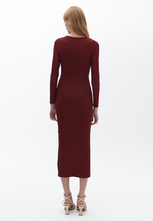 Loose-Fit Hırka ve Elbise Kombini