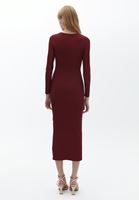 Loose-Fit Hırka ve Elbise Kombini