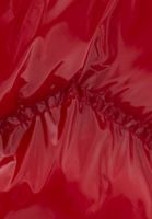 Bayan Kırmızı Kapitoneli Şişme Mont