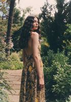 Bayan Çok Renkli Cut-Out Detaylı Uzun Elbise ( TENCEL™ )