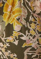 Bayan Çok Renkli Cut-Out Detaylı Uzun Elbise ( TENCEL™ )