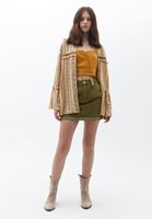 Bayan Çok Renkli Desenli Kimono ( TENCEL™ )