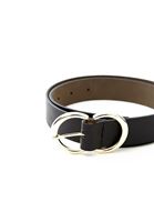 Bayan Siyah Tokalı Kemer