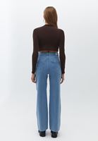 Straight-Fit Pantolon ve Bluz Kombini