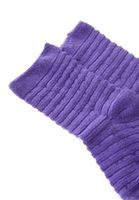 Bayan Mor Dokulu Kalın Çorap