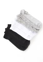 Bayan Siyah Dokulu Çorap Seti