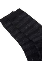 Bayan Siyah Simli Basic Çorap