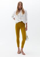 Bayan Yeşil Toparlayıcı Etkili Skinny Pantolon ( TENCEL™ )