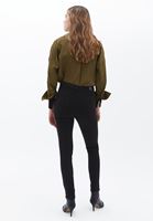 Bayan Siyah Toparlayıcı Etkili Skinny Pantolon ( TENCEL™ )