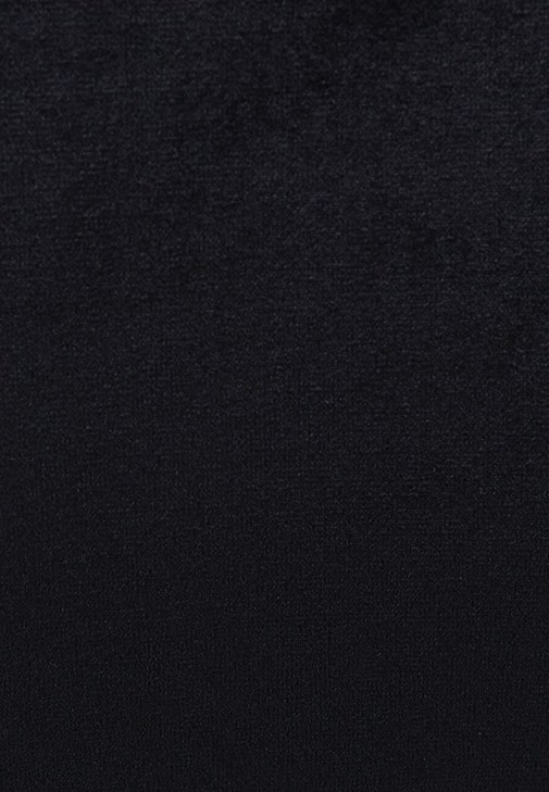 Wide-Leg Kadife Pantolon ve Kadife Bluz Kombini