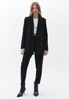 Blazer Ceket ve Slim-Fit Pantolon Kombini