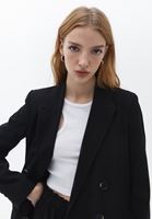 Blazer Ceket ve Slim-Fit Pantolon Kombini