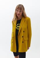 Blazer Ceket ve Biker Tayt Kombini