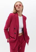 Blazer Ceket ve Carrot-Fit Pantolon Kombini
