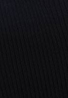 Bayan Siyah Cut-Out Detaylı Triko Elbise