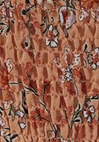 Bayan Çok Renkli Yırtmaçlı Askılı Elbise