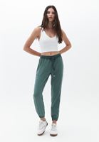 Bayan Yeşil Yumuşak Dokulu Jogger Pantolon ( TENCEL™ )