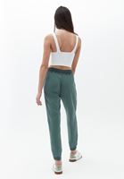 Bayan Yeşil Yumuşak Dokulu Jogger Pantolon ( TENCEL™ )