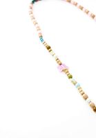 Bayan Çok Renkli Boncuk Detaylı Gözlük Zinciri