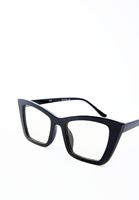 Bayan Siyah Kalın Çerçeveli Güneş Gözlüğü