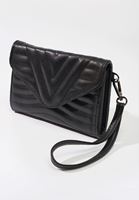 Bayan Siyah Çok Gözlü Cüzdan