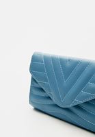 Bayan Mavi Çok Gözlü Cüzdan