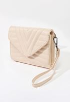 Bayan Krem Çok Gözlü Cüzdan