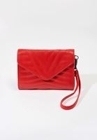 Bayan Kırmızı Çok Gözlü Cüzdan