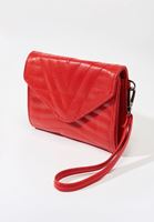 Bayan Kırmızı Çok Gözlü Cüzdan