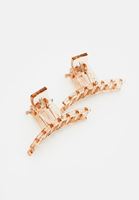 Bayan Kahverengi İkili Toka Seti 