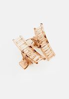 Bayan Kahverengi İkili Toka Seti 