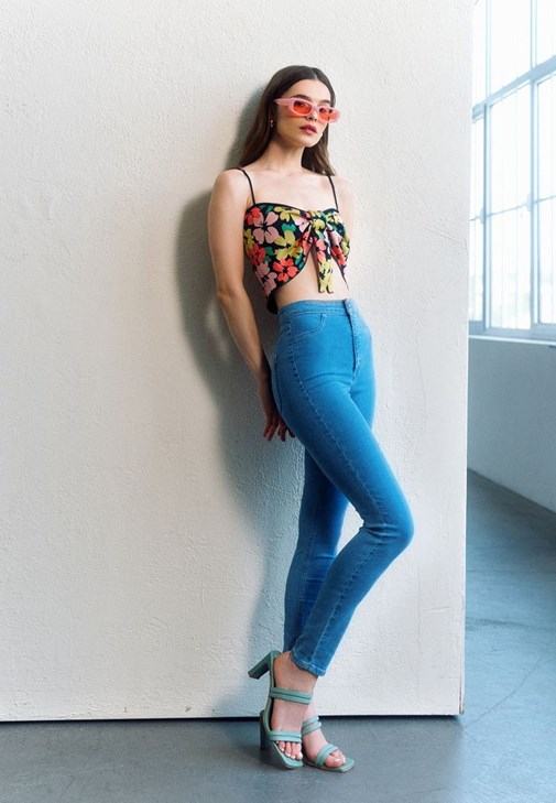 Jegging Skinny Pantolon ve Hırka Kombini