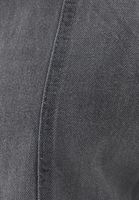 Bayan Gri Orta Bel Baggy-Fit Denim Pantolon 