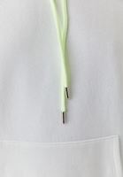 Bayan Krem Pamuklu Uzun Kollu Sweatshirt