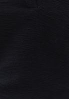 Bayan Siyah Polo Yaka Sweatshirt