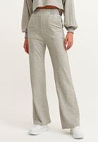 Bayan Gri Yüksek Bel Sweat Pantolon