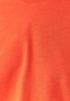 Bayan Turuncu Balon Kollu Sweatshirt