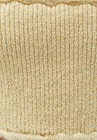 Bayan Sarı Belden Bağlamalı Triko Atlet