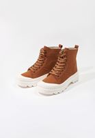 Bayan Kahverengi Sneaker Bot
