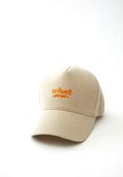 Bayan Bej Sloganlı Cap