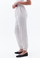 Bayan Bej Jakarlı Jogger Pantolon