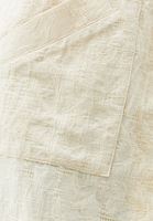 Bayan Bej Beli Kemerli Jakarlı Trençkot