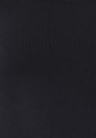 Bayan Siyah Cut-Out Detaylı Uzun Kollu Tişört