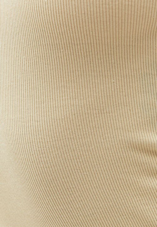 Halter Yaka Atlet ve Wide-Leg Pantolon Kombini