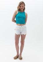 Bayan Mavi Halter Yaka Atlet 