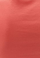 Bayan Pembe Pamuklu U Yaka Tişört