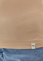 U Yaka Basic Tişört ve Mom-Fit Pantolon Kombini